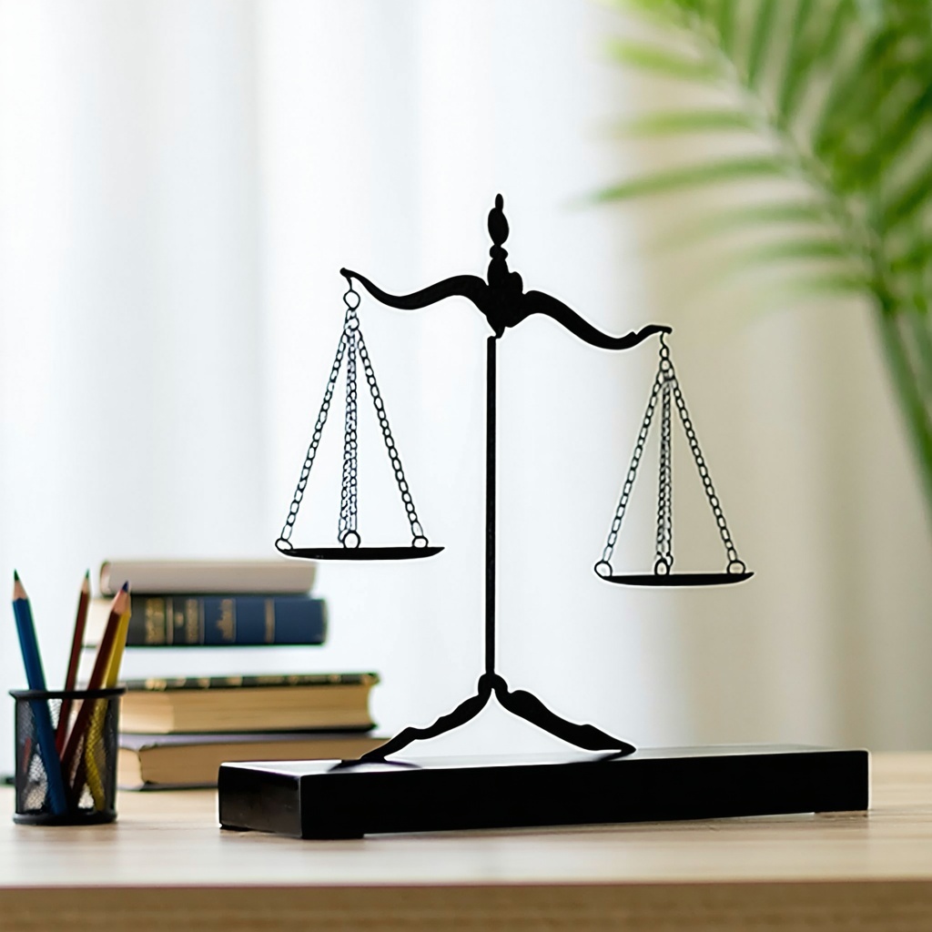 a scale sitting on a desk