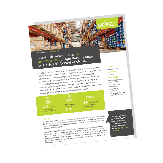 IT Support for Distributor Case Study